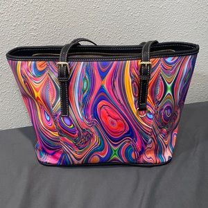 This bag is like a poor painting it has never been used